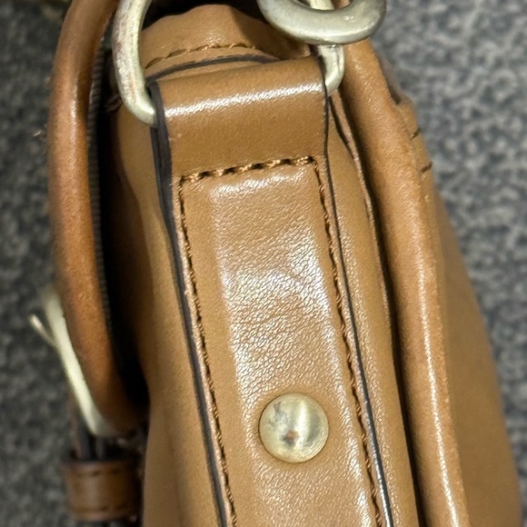 TALBOTS  Tan Leather Women's Bag - Picture 3 of 7